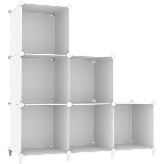 Cube Storage Organizer, 6 Cube Closet Organizers and Storage