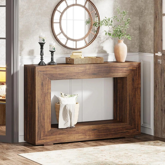 Console Table with Storage Space for Entrance, Hallway, Living Room
