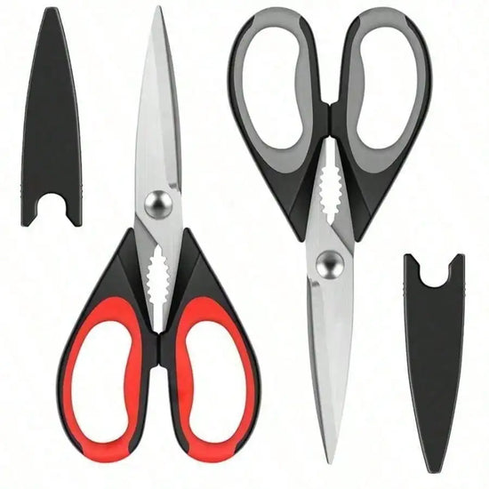 Heavy-Duty Kitchen Shears, Slicing Poultry Bones Grilling