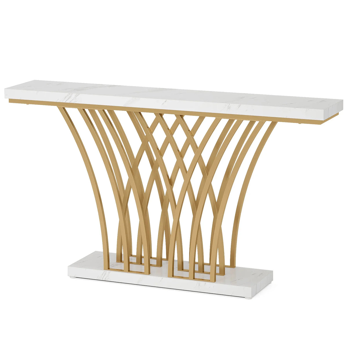Welcome Console Table Gold Console Table, Modern Entryway Table – Welcome Home Lifestyle