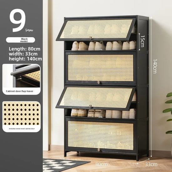 Shoe rack Multi-layer storage shelf, Entryway Shoe Storage Cabinet
