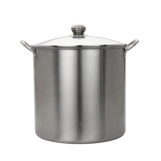 21.5 Quart Stainless Steel Canning Pot with Rack